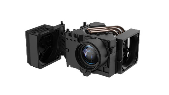 5 inçlik projektör optik motor kapalı projeksiyon makinesi LCD 1920*1080 600lm