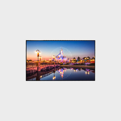 Yüksek Parlaklık 55 Inch LCD Ekran 180W LCD Reklam Ekranı LVDS 1500nits