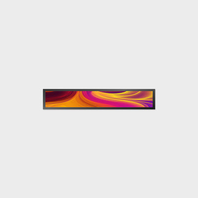 36.6 Inch Bar LCD Display 1920*290 LVDS 1000 Nits Ekran Reklam Tahtaları için