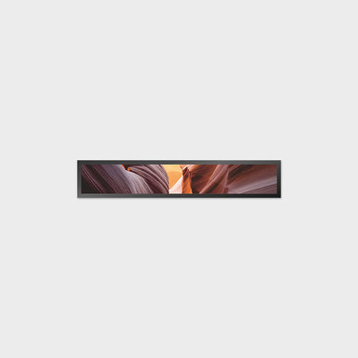 36.6 Inch Bar Type LCD Display 1920*290 LVDS 550nits Reklam panoları için