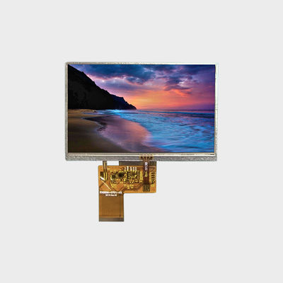 Orta ve Küçük RGB LCD Ekranı 5.0 Inch 800×480 600Nits El Cihazları İçin