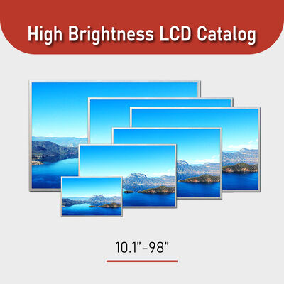 10.1-98" Panel Boyutu Yüksek Parlaklık LCD Ekranı 700-5000 Tip. Parlaklık
