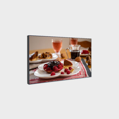 43 inç Dört taraflı LCD Reklam Taşı 1000nits 0-50°C Ekran Fonksiyonu