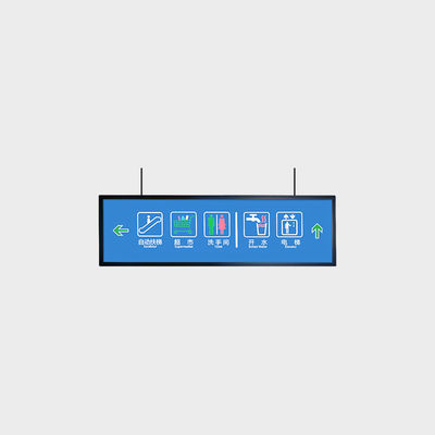 47.6 inç Çift taraflı LCD Reklam Ekranı 1920*360