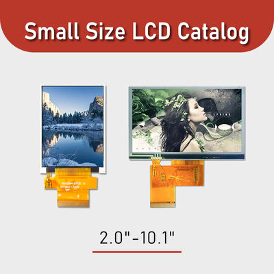 Küçük Boyut 2"-10,1" LCD Ekran Katalog Parlaklığı 250-1000nit