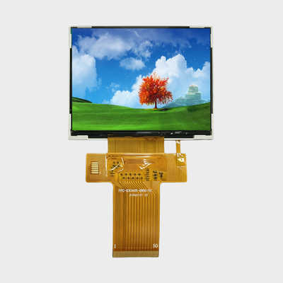 320*240 RGB Arayüz Desteği Parlaklık Özelleştirmesine Sahip 3,5 İnç Küçük LCD Çözümü