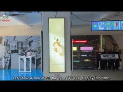 49.5 inç Çubuk Tipi TFT Ekranı 3840*1080 çözünürlüğüyle Süpermarket Ticari Ekranı