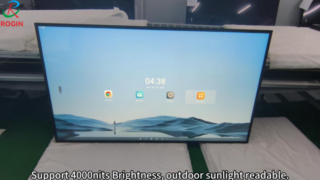 75 İnç Yüksek Parlaklıkta LCD Ekran 3840*2160 V-By-One 4000 Nit Ekran