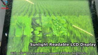 19 İnç Güneş Işığında Okunabilen LCD Ekran 800 Nit