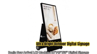 Açık ve Kapalı Restoran Tabelaları için LCD Makine Dijital Tabela